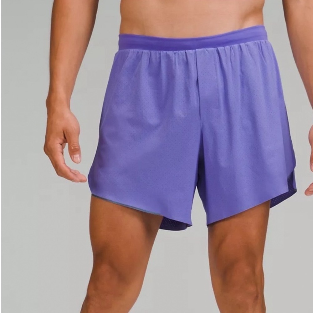 Lululemon Fast And Free Shorts Medium Purple